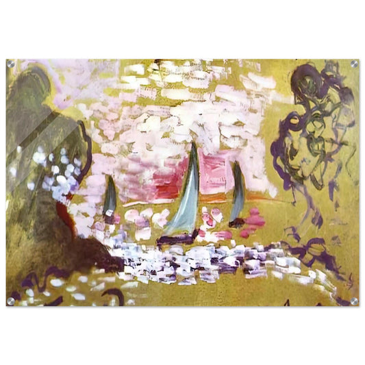 SAILBOATS - Henri Matisse Acrylic Print - 70x100 cm / 28x40″ inches