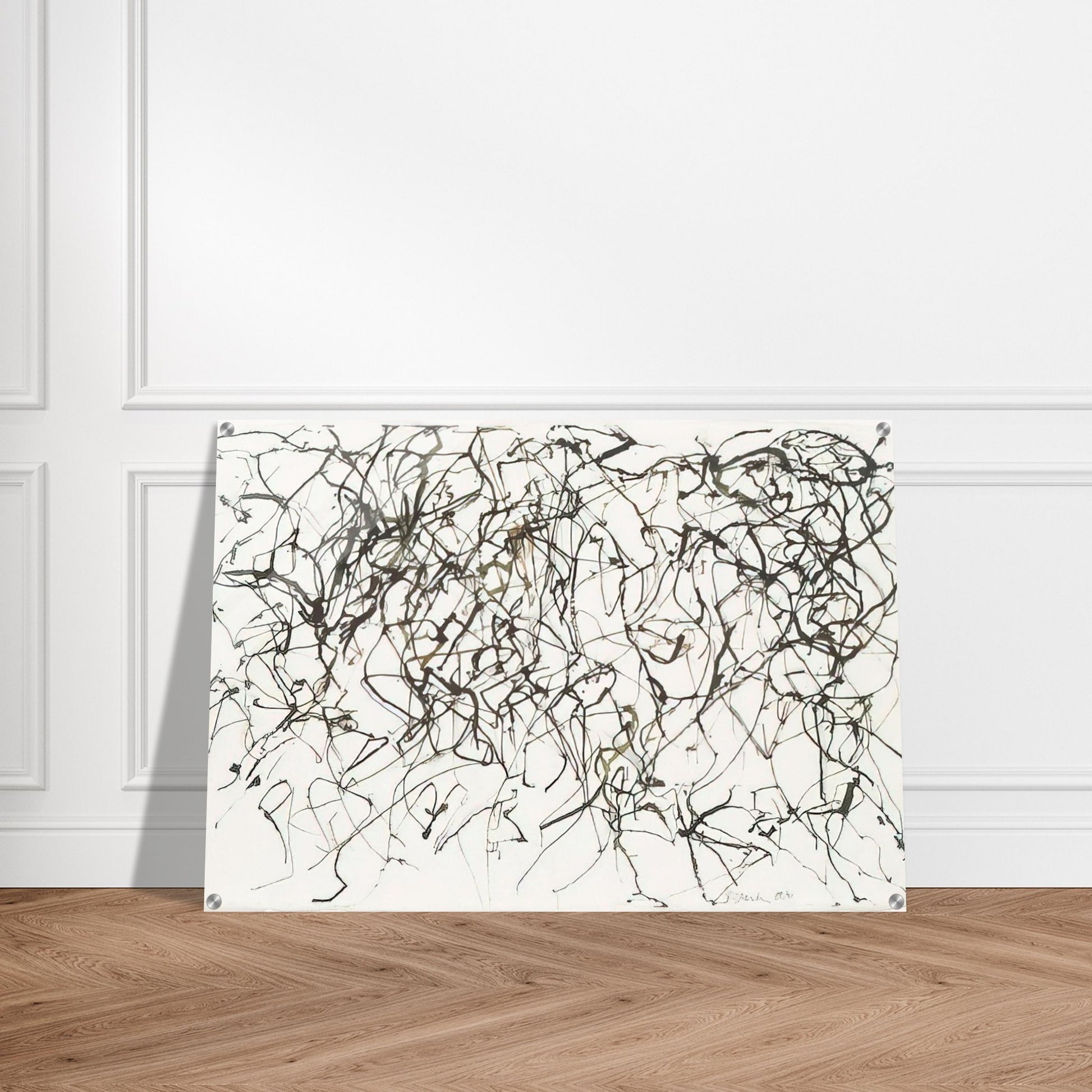 St. Barts 10 - 1991 - Brice Marden Acrylic Print - 70x100 cm / 28x40″ inches