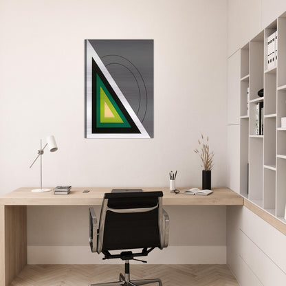 Untitled - Concretism - Carmelo Arden Quin Brushed Aluminum Print - 70x100 cm / 28x40 inches | Carmelo Arden Quin Aluminum Print | Carmelo Arden Quin Prints