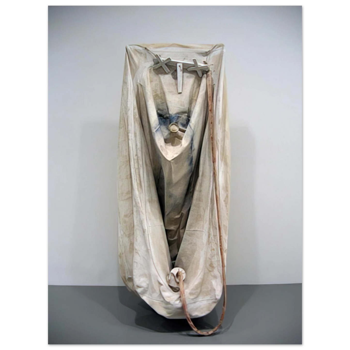 Claes Oldenburg - SOFT BATHTUB MODEL GHOST VERSION 1966  75x100 cm / 30x40inches Fine Art Poster