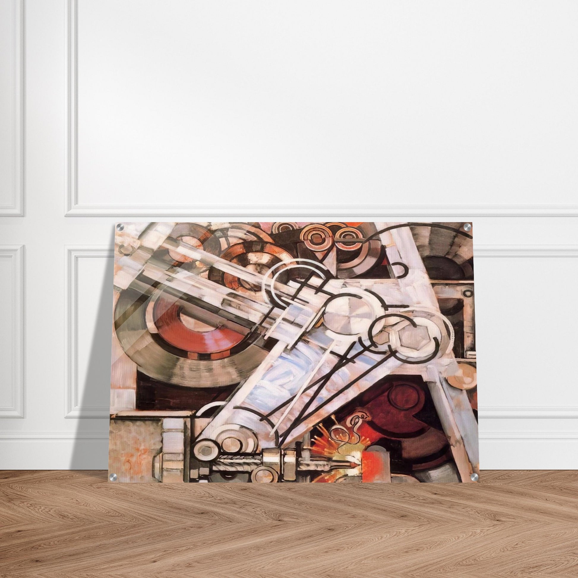 Drill - Frantisek Kupka Acrylic Print - 70x100 cm / 28x40″ inches