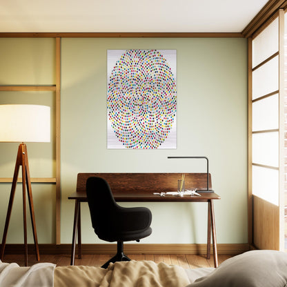 VALIUM - Damien Hirst Brushed Aluminum Print - 70x100 cm / 28x40 inches | Damien Hirst Aluminum Print | Damien Hirst Prints