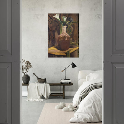 ARUM LILIES 1919 - Vanessa Bell Brushed Aluminum Print - 70x100 cm / 28x40 inches | Vanessa Bell Aluminum Print | Vanessa Bell Prints
