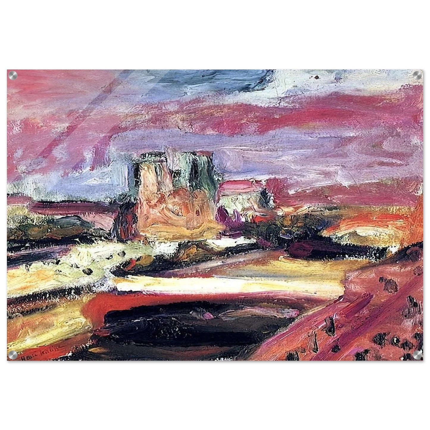 NOTRE DAME 1904 - Henri Matisse Acrylic Print - 70x100 cm / 28x40″ inches