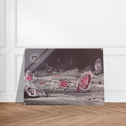 DARK LIGHT 1940 - Roberto Matta Acrylic Print - 70x100 cm / 28x40″ inches