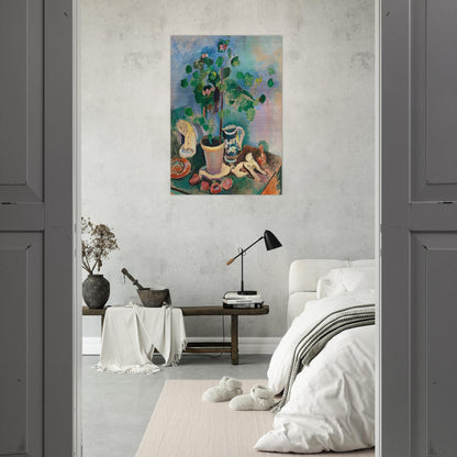 THE GERANIUM 1906 - Henri Matisse Brushed Aluminum Print - 70x100 cm / 28x40 inches | Henri Matisse Aluminum Print | Henri Matisse Prints