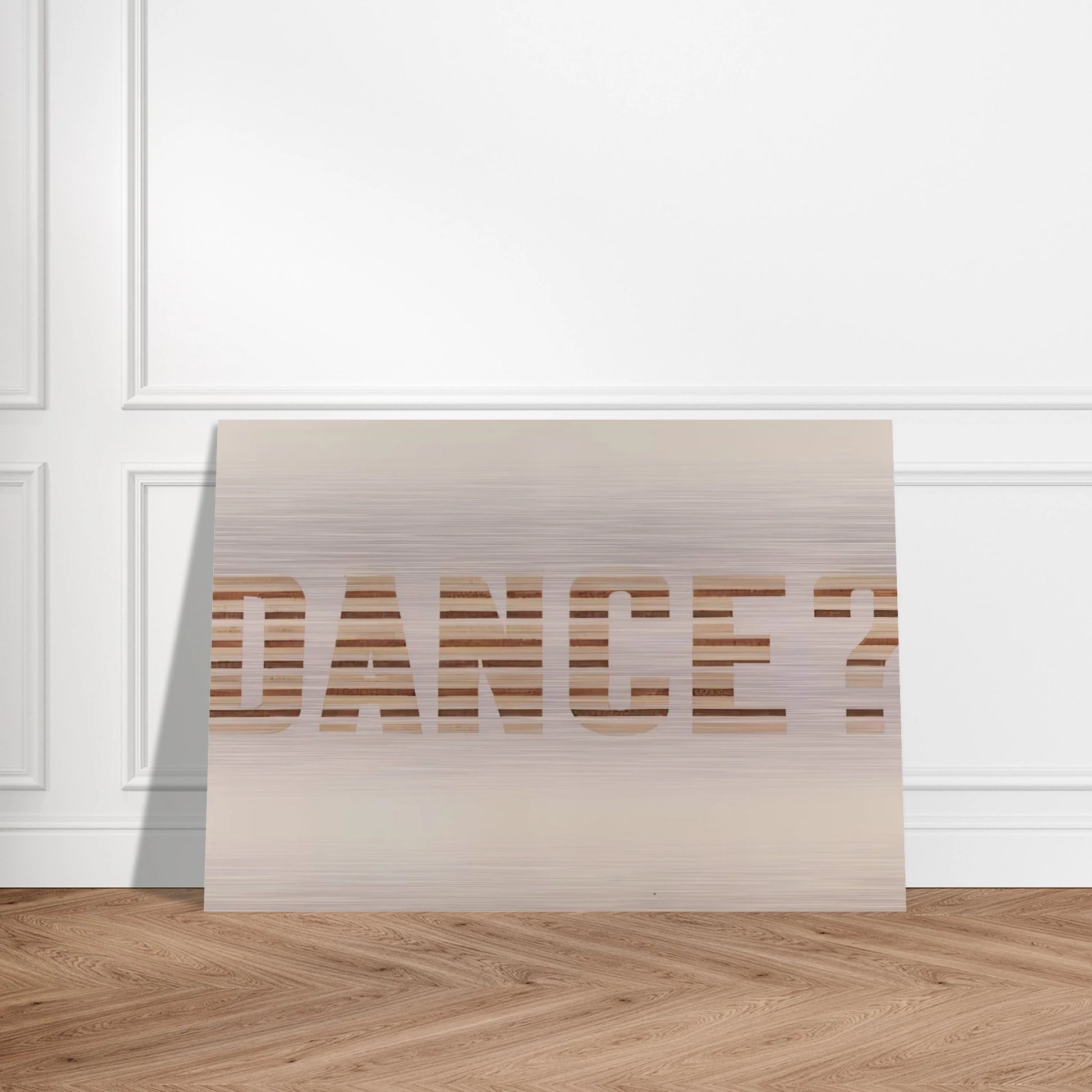 DANCE 1973 0 - Edward Ruscha Brushed Aluminum Print - 70x100 cm / 28x40 inches | Edward Ruscha Aluminum Print | Edward Ruscha Prints