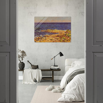 The Big Blue Mediterranean at Antibes - claude monet Acrylic Print - 70x100 cm / 28x40″ inches