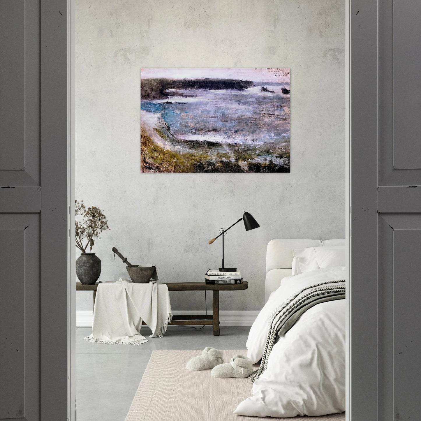 BELLE ISLE TEMPETE 1896 - Henri Matisse Brushed Aluminum Print - 70x100 cm / 28x40 inches | Henri Matisse Aluminum Print | Henri Matisse Prints
