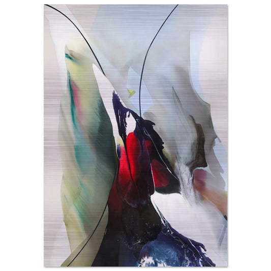 Phenomena Tarot Over - Paul Jenkins Brushed Aluminum Print - 70x100 cm / 28x40 inches | Paul Jenkins Aluminum Print | Paul Jenkins Prints