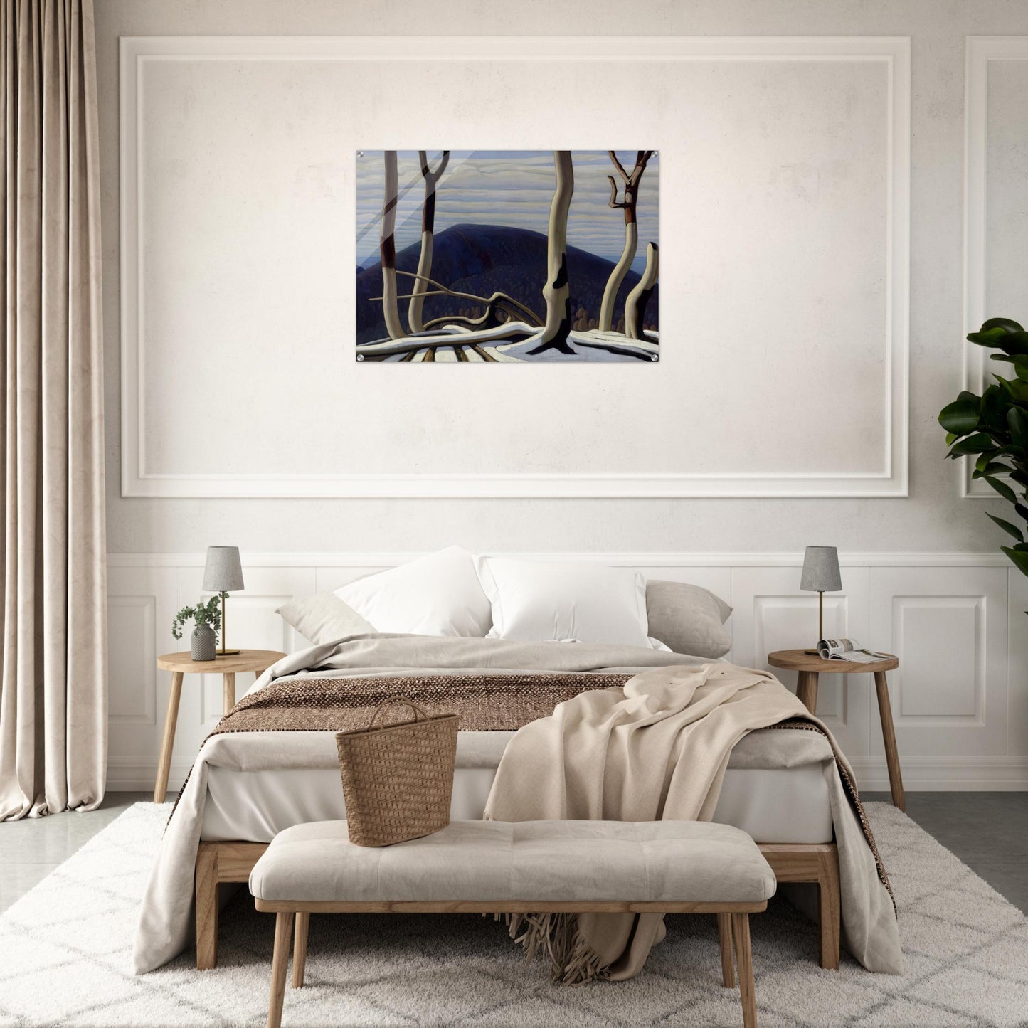 Above Lake Superior - 1922 - Lawren Harris Acrylic Print - 70x100 cm / 28x40″ inches