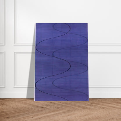 COLUMN PAINTING 9 2003 - Robert Mangold Brushed Aluminum Print - 70x100 cm / 28x40 inches | Robert Mangold Aluminum Print | Robert Mangold Prints