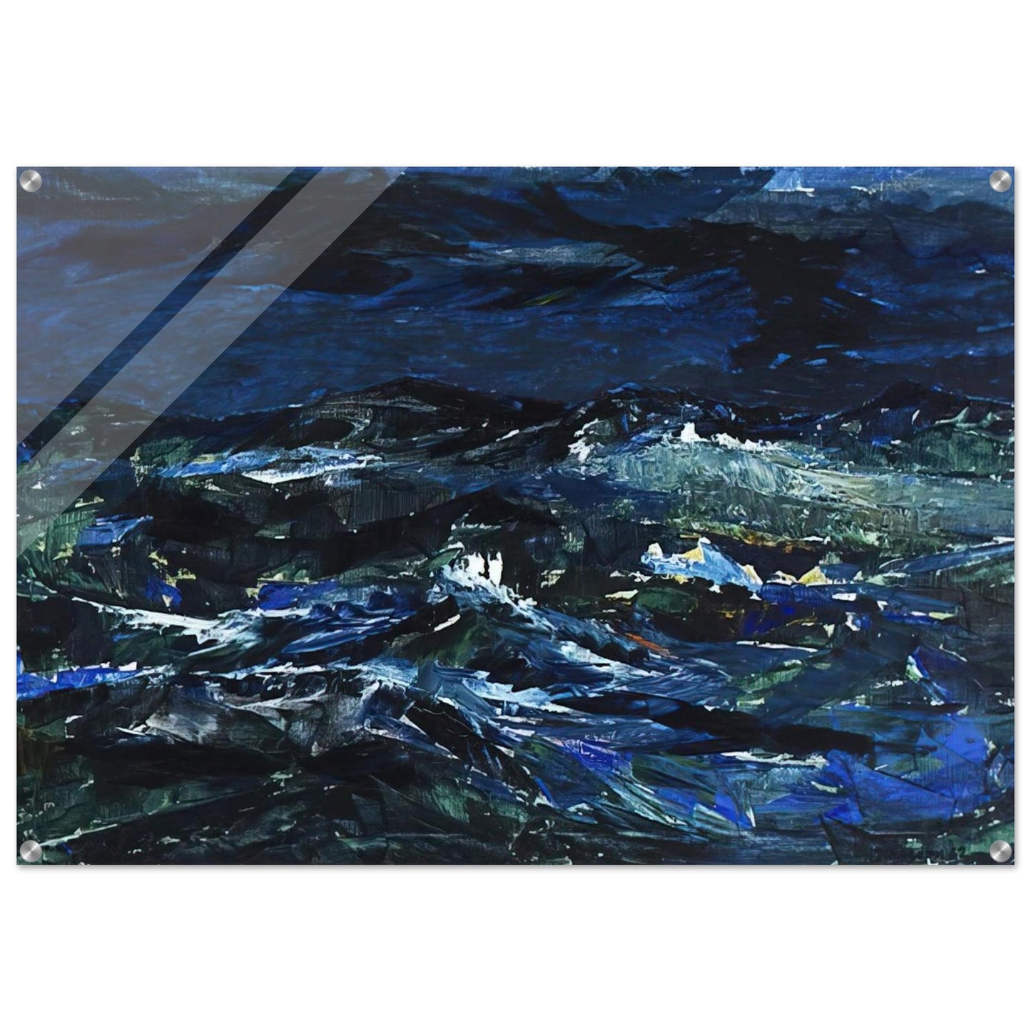 Sea - 1962 - Tove Jansson Acrylic Print - 70x100 cm / 28x40″ inches