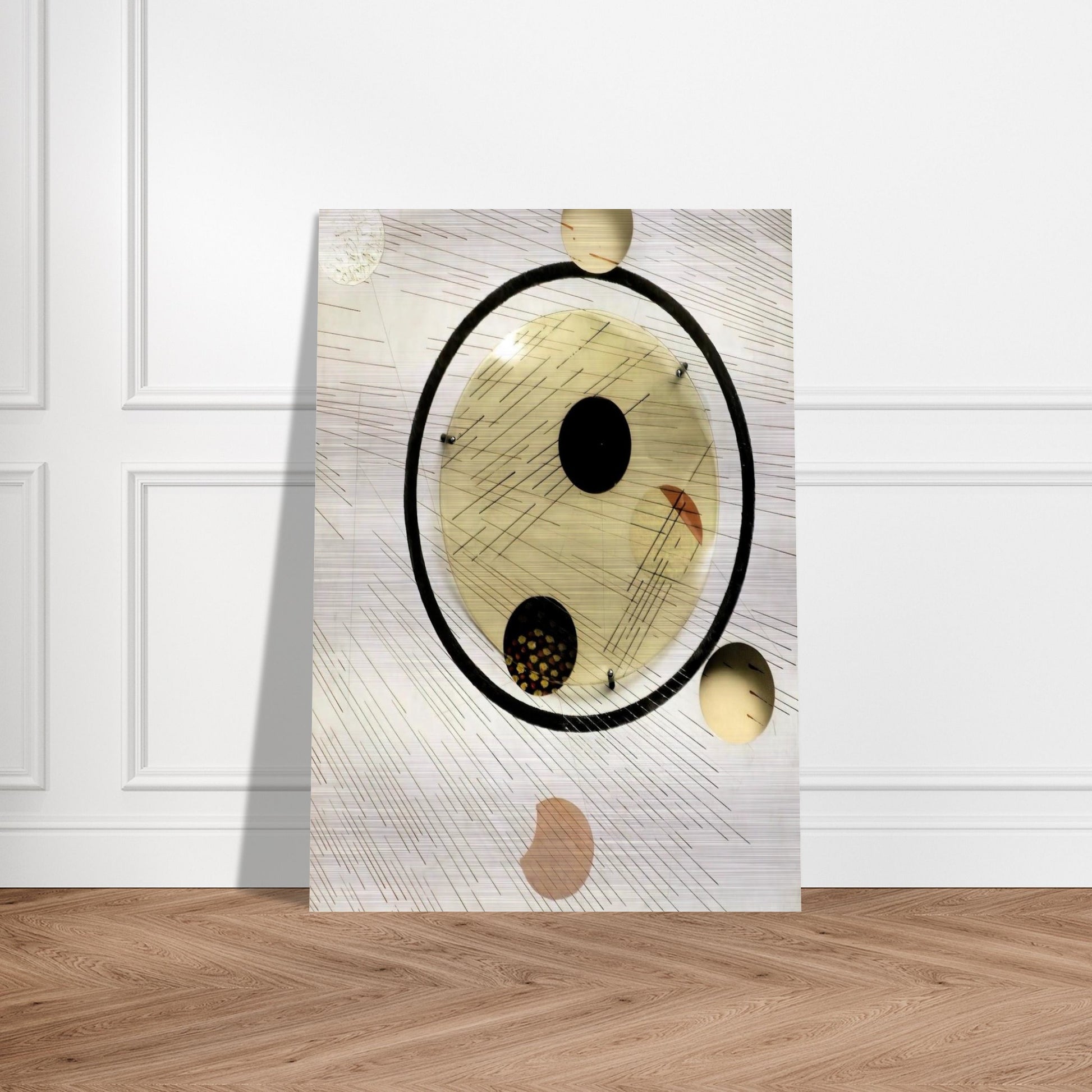Space Modulator Experiment, Aluminum 5 - Laszlo Moholy-Nagy Brushed Aluminum Print - 70x100 cm / 28x40 inches | Laszlo Moholy-Nagy Aluminum Print | Laszlo Moholy-Nagy Prints