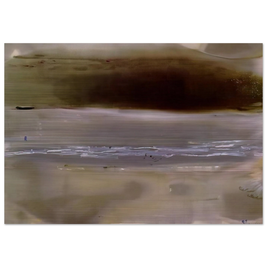 Viewpoint II - 1979 - Helen Frankenthaler Brushed Aluminum Print - 70x100 cm / 28x40 inches | Helen Frankenthaler Aluminum Print | Helen Frankenthaler Prints