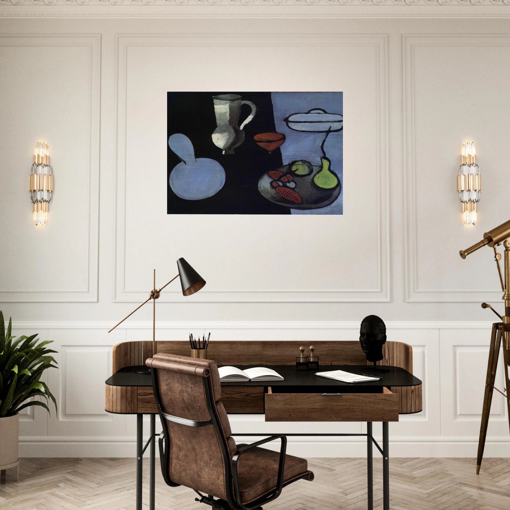 THE GOURDS 1916 - Henri Matisse Brushed Aluminum Print - 70x100 cm / 28x40 inches | Henri Matisse Aluminum Print | Henri Matisse Prints