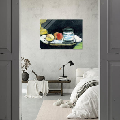 STILL LIFE PEACHES AND GLASS 1916 - Henri Matisse Acrylic Print - 70x100 cm / 28x40″ inches