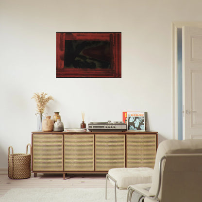 Here We are in Croydon - 1979 - Howard Hodgkin Brushed Aluminum Print - 70x100 cm / 28x40 inches | Howard Hodgkin Aluminum Print | Howard Hodgkin Prints