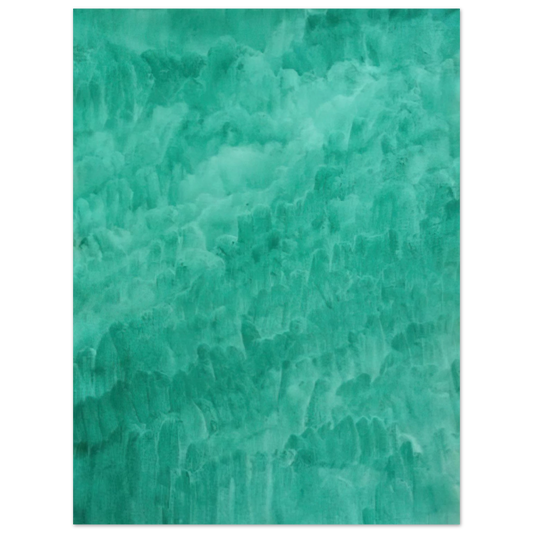 Marcia Hafif - Viridian  75x100 cm / 30x40inches Fine Art Poster
