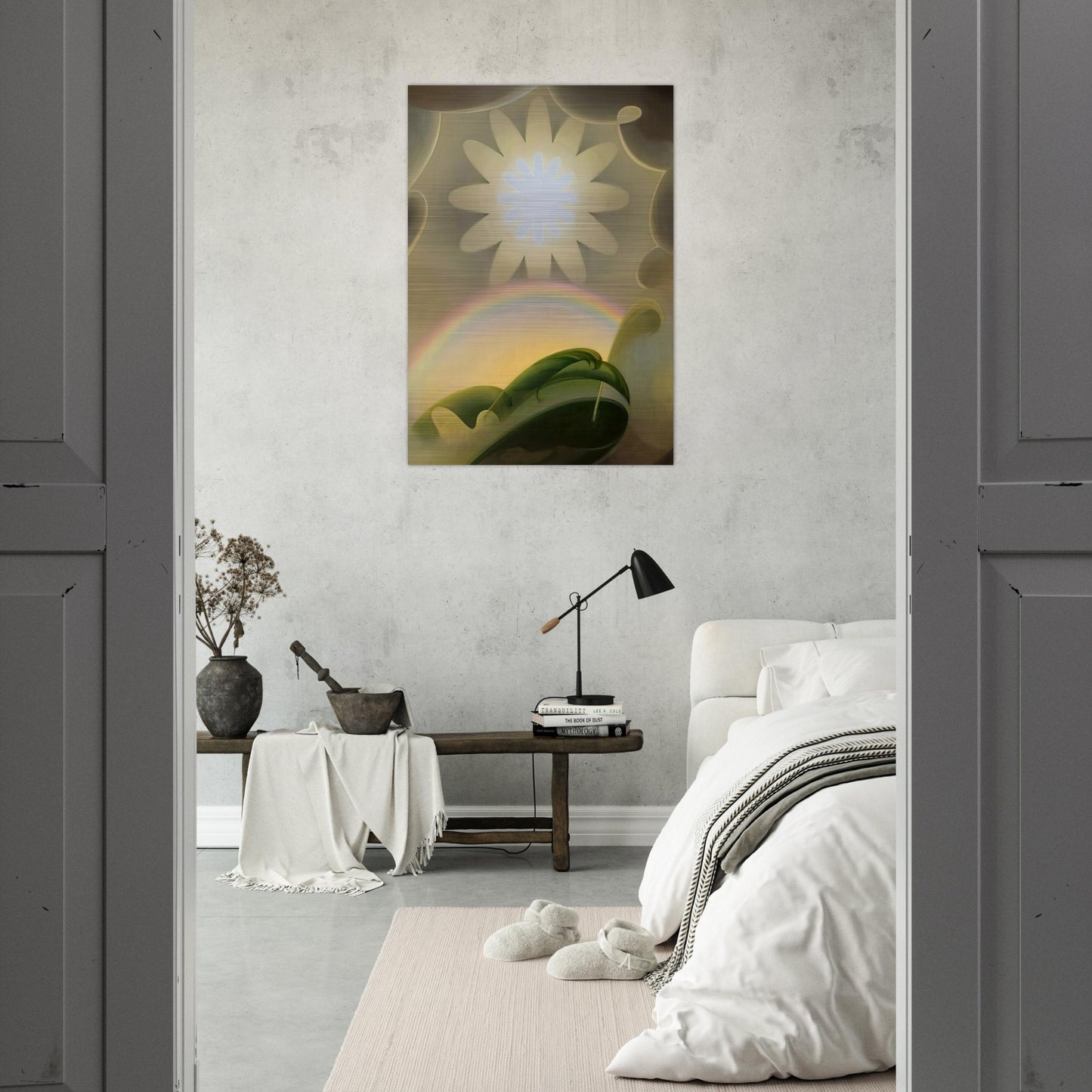 Sand Storm - 1932 - Agnes Lawrence Pelton Brushed Aluminum Print - 70x100 cm / 28x40 inches | Agnes Lawrence Pelton Aluminum Print | Agnes Lawrence Pelton Prints
