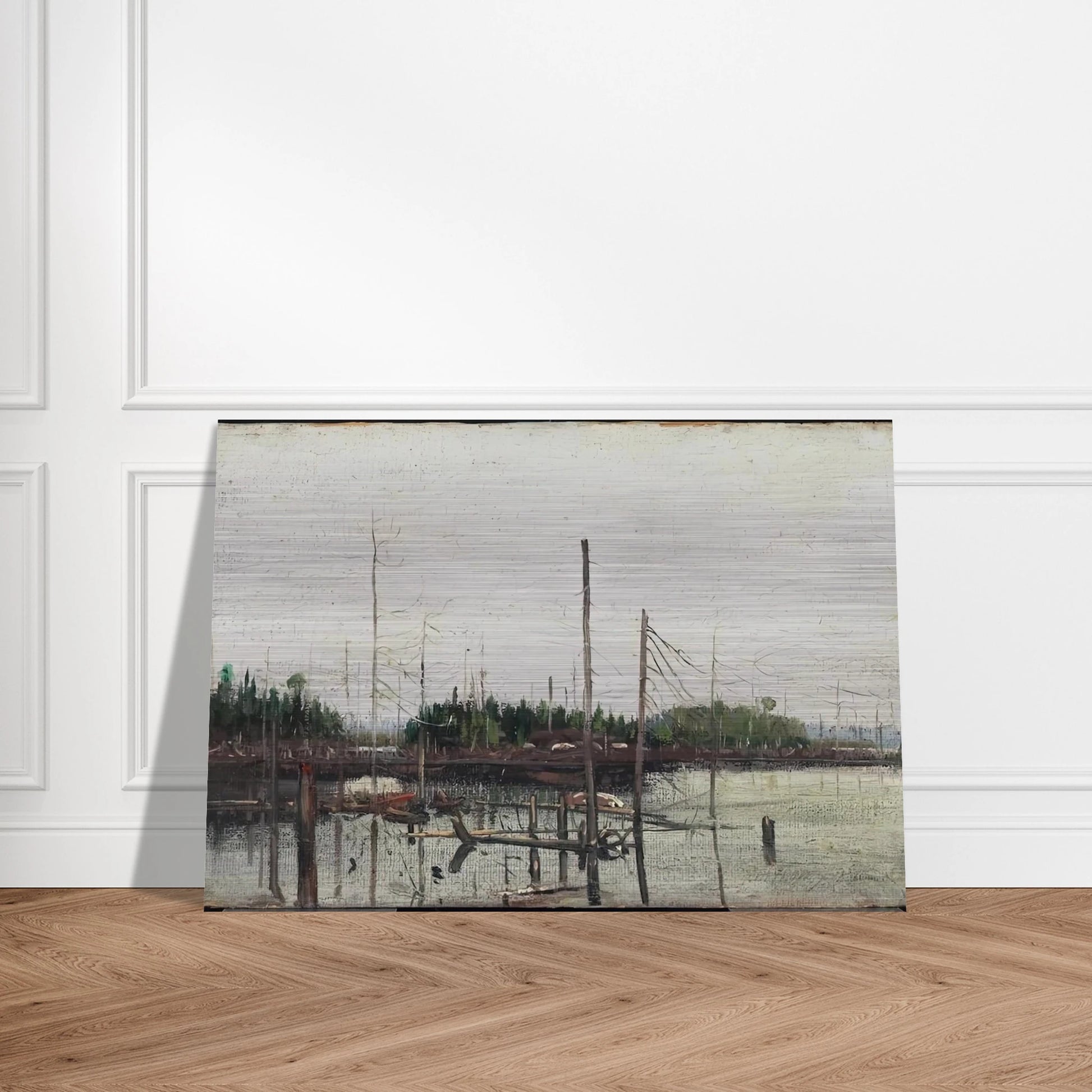 DROWNED LAND 1912 - Tom Thomson Brushed Aluminum Print - 70x100 cm / 28x40 inches | Tom Thomson Aluminum Print | Tom Thomson Prints