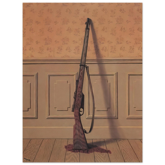 Rene Magritte - THE SURVIVOR 1950  75x100 cm / 30x40inches Fine Art Poster