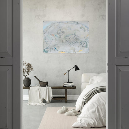 Composition à la carte de France - 1931 - John Ferren Acrylic Print - 70x100 cm / 28x40″ inches
