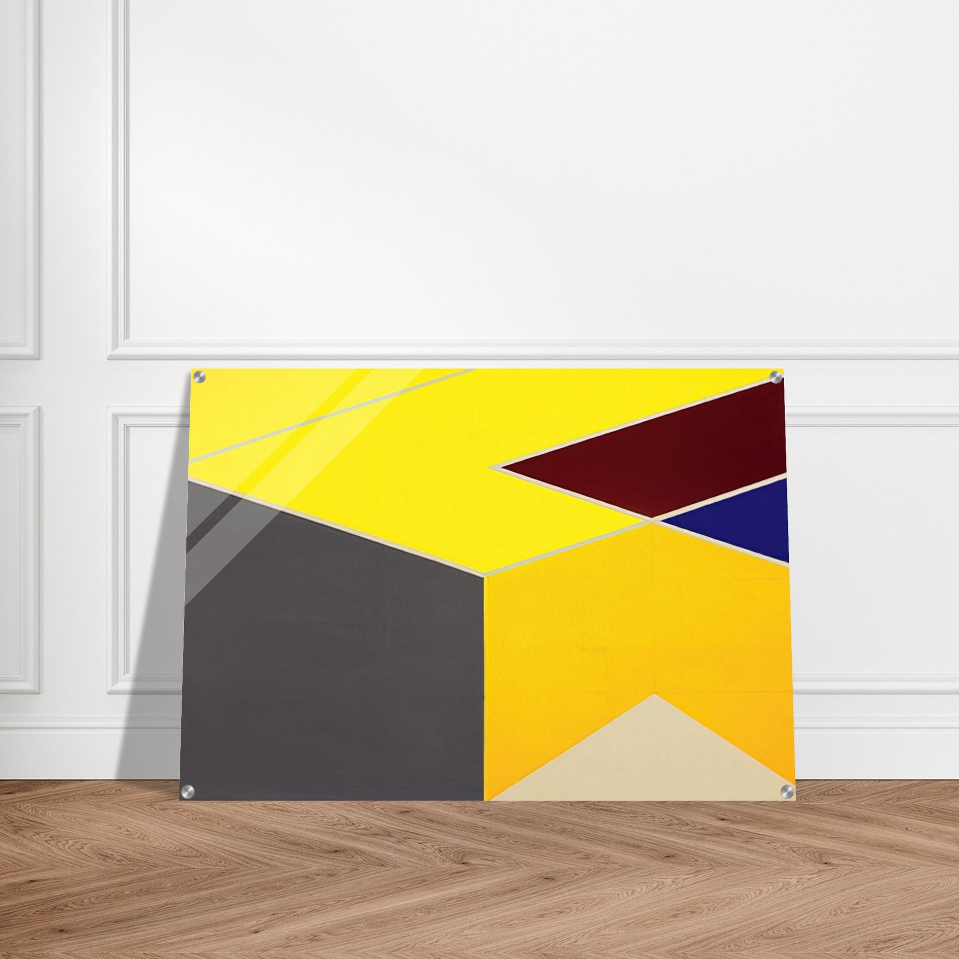Diamond Cut Series - 1966 - Larry Zox Acrylic Print - 70x100 cm / 28x40″ inches
