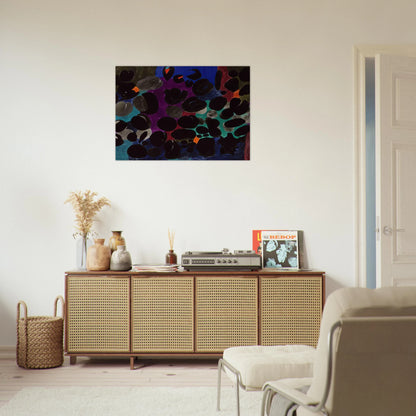 Plumen - Abstract Art - Johannes Itten Brushed Aluminum Print - 70x100 cm / 28x40 inches | Johannes Itten Aluminum Print | Johannes Itten Prints