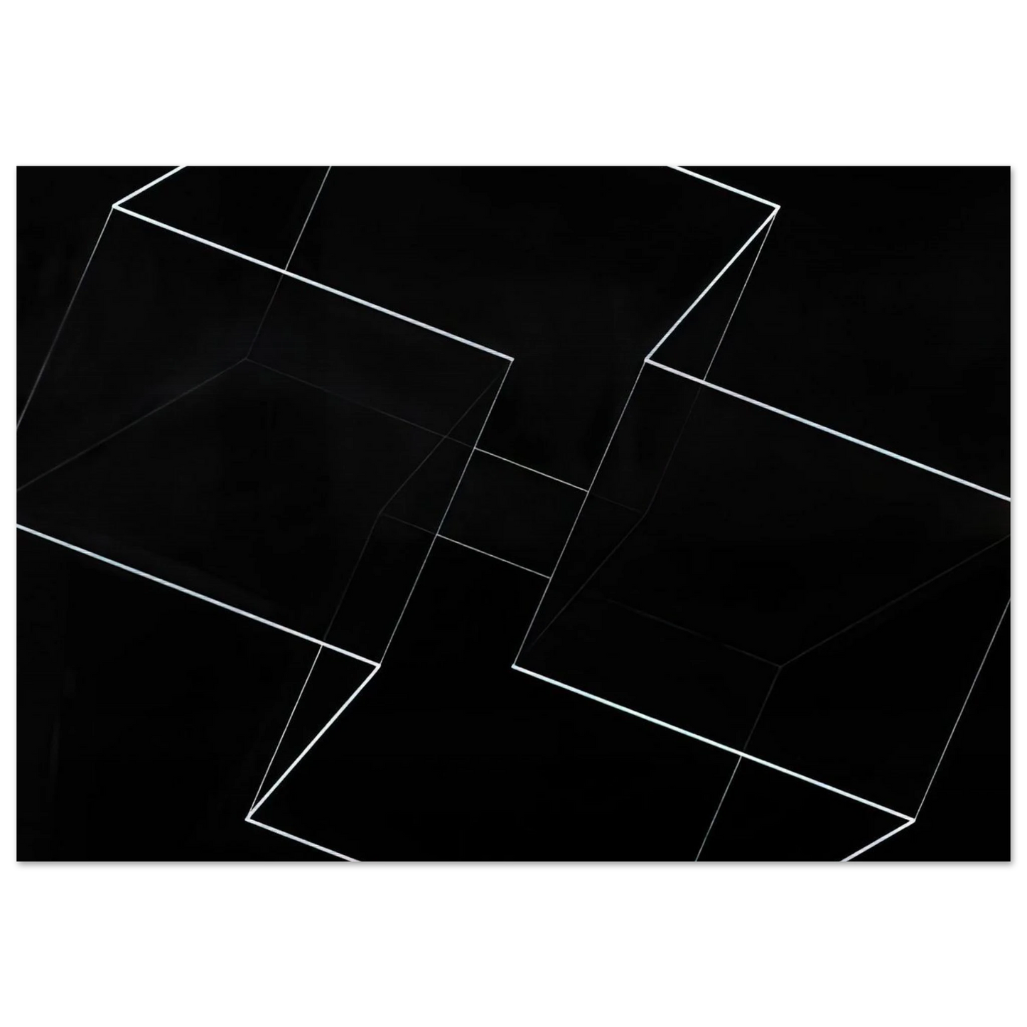 STRUCTURAL CONSTELLATION ALPHA 1954 - Josef Albers Brushed Aluminum Print - 70x100 cm / 28x40 inches | Josef Albers Aluminum Print | Josef Albers Prints