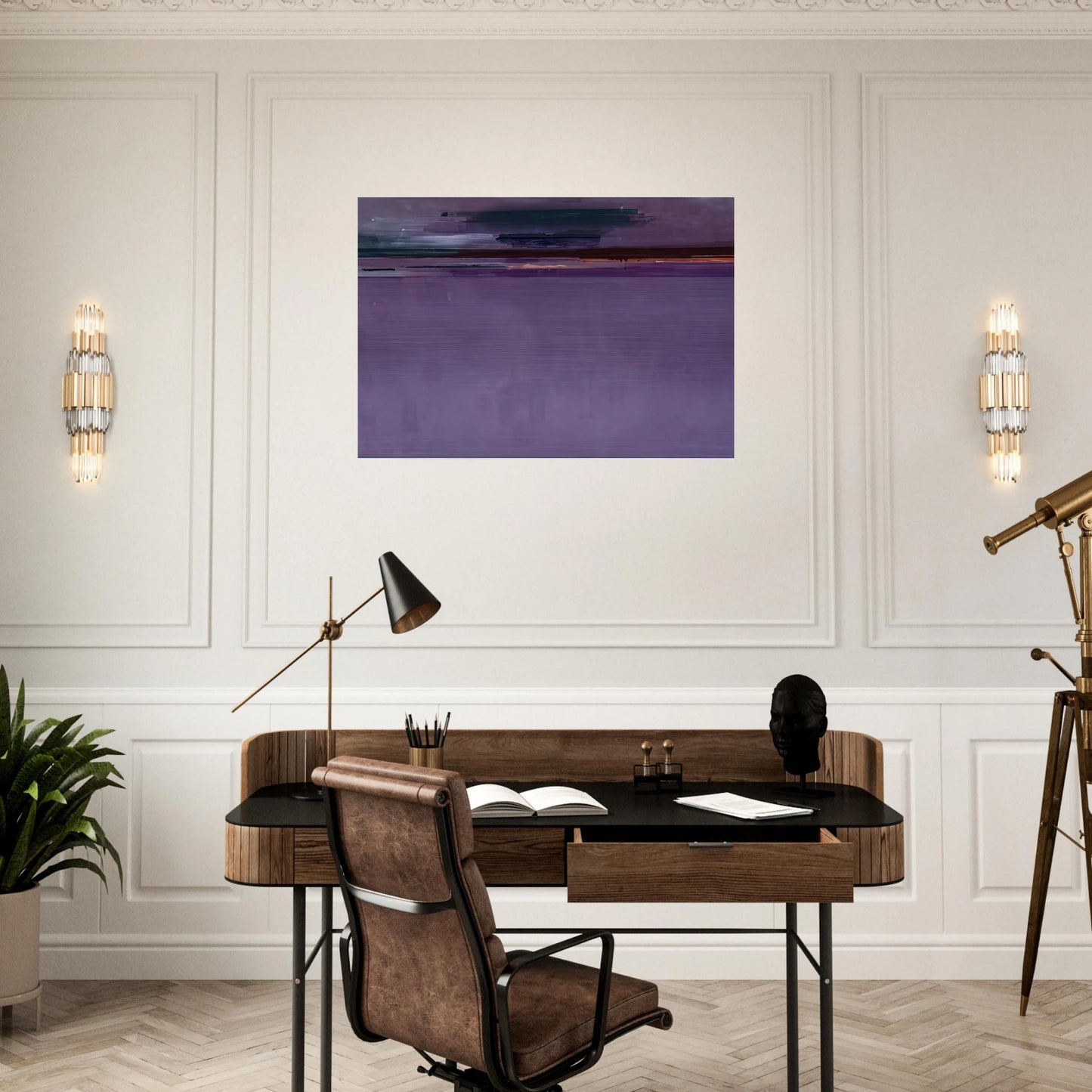 The Other Side, 2002- - Helen Frankenthaler Brushed Aluminum Print - 70x100 cm / 28x40 inches | Helen Frankenthaler Aluminum Print | Helen Frankenthaler Prints