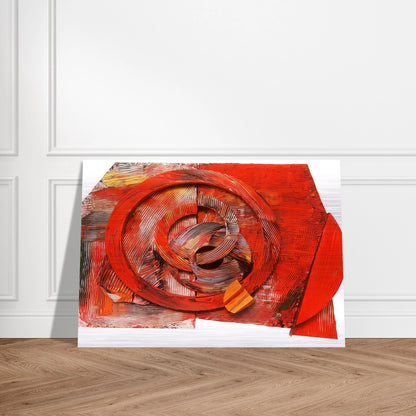 Waking Up - Sam Gilliam Brushed Aluminum Print - 70x100 cm / 28x40 inches | Sam Gilliam Aluminum Print | Sam Gilliam Prints