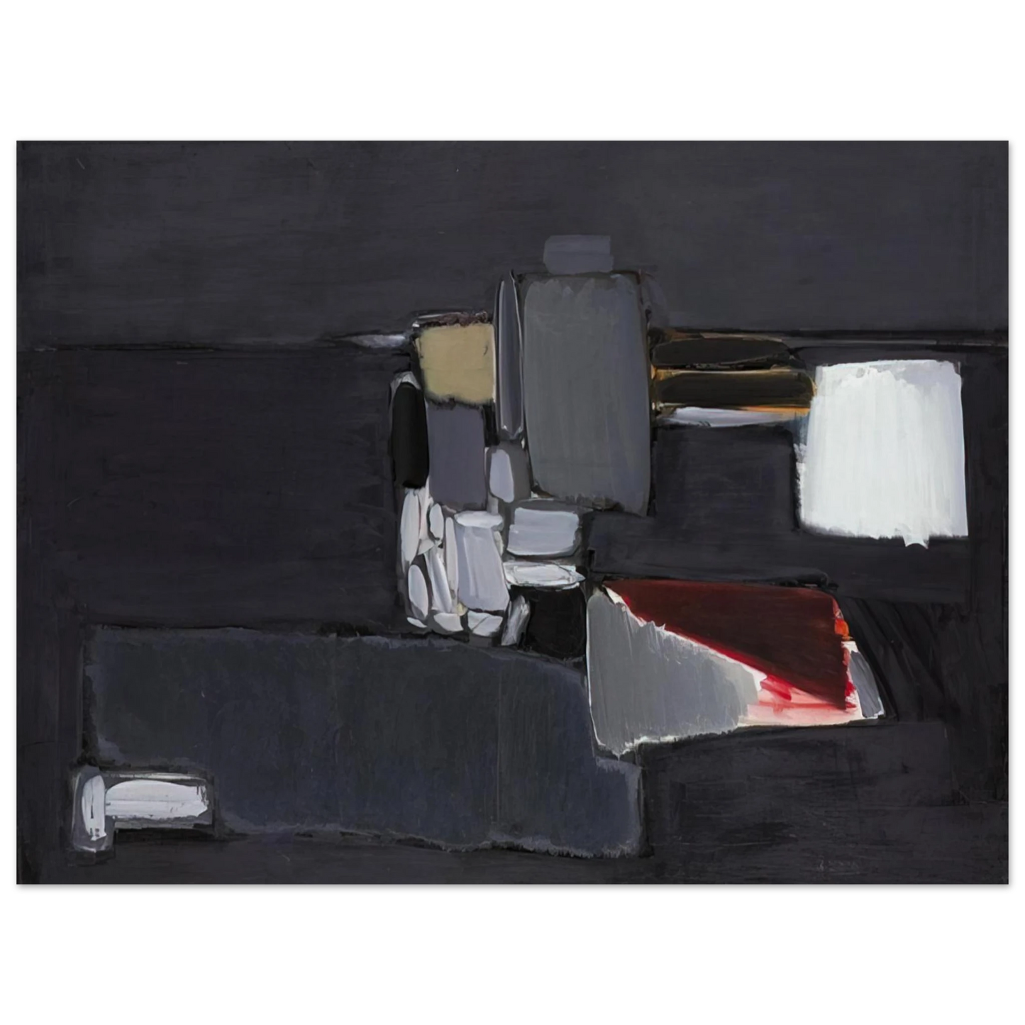 Nicolas de Stael - Nature morte en gris - 1955 Fine Art Poster