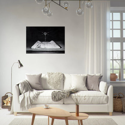 MYSTICAL CARNATION 1951 - Salvador Dali Brushed Aluminum Print - 70x100 cm / 28x40 inches | Salvador Dali Aluminum Print | Salvador Dali Prints
