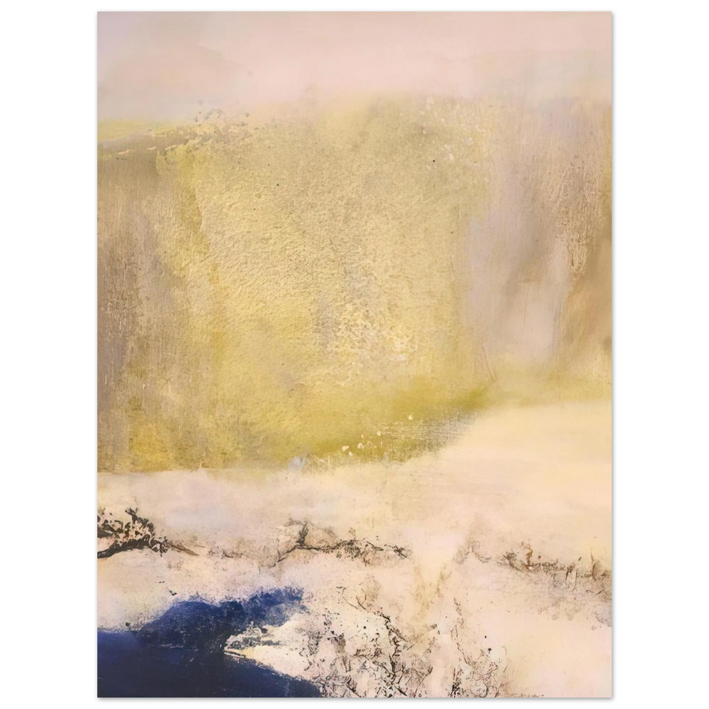 Zao Wou-Ki - 01 02 1997 1997  75x100 cm / 30x40inches Fine Art Poster