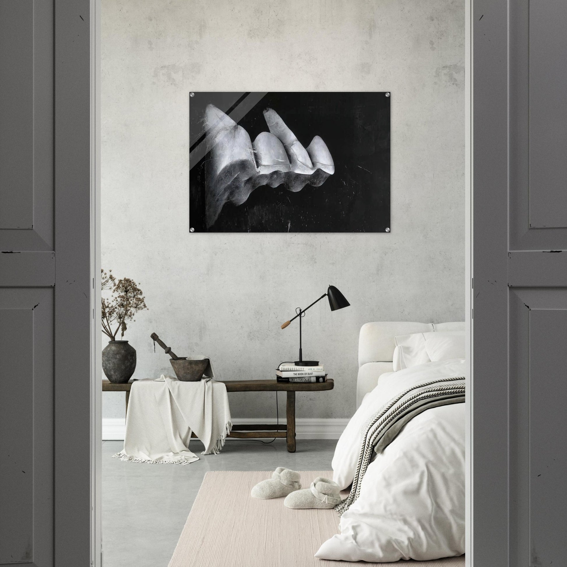 Jay DeFeo/BIG/The Crescent Bridge I - Jay DeFeo Acrylic Print - 70x100 cm / 28x40″ inches