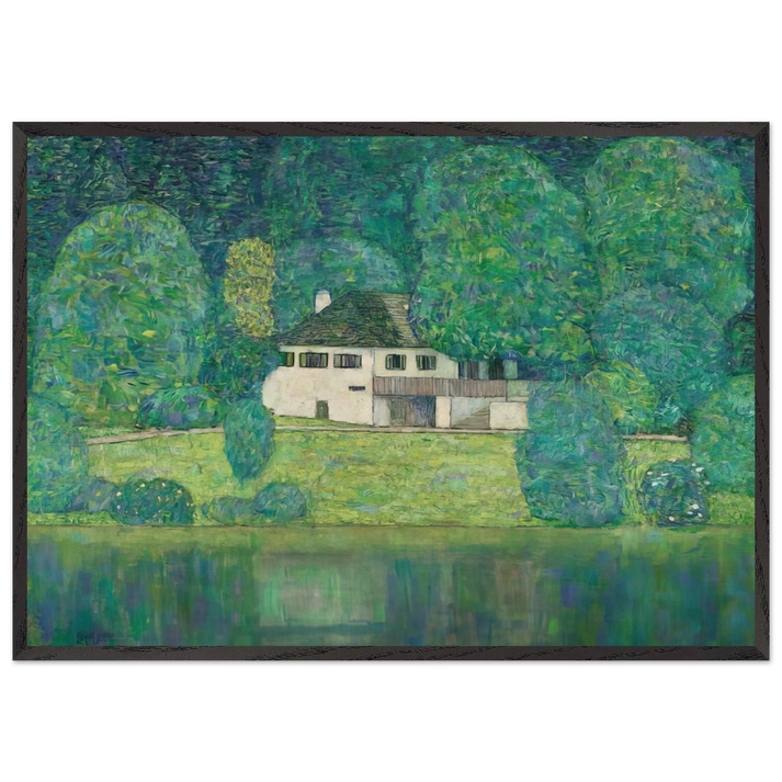 Untitled N22 - Gustav Klimt 70x100 cm / 28x40 inches Framed Art Print – Black Wooden Frame