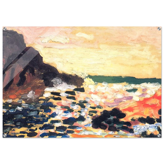SEASCAPE 1906 - Henri Matisse Acrylic Print - 70x100 cm / 28x40″ inches