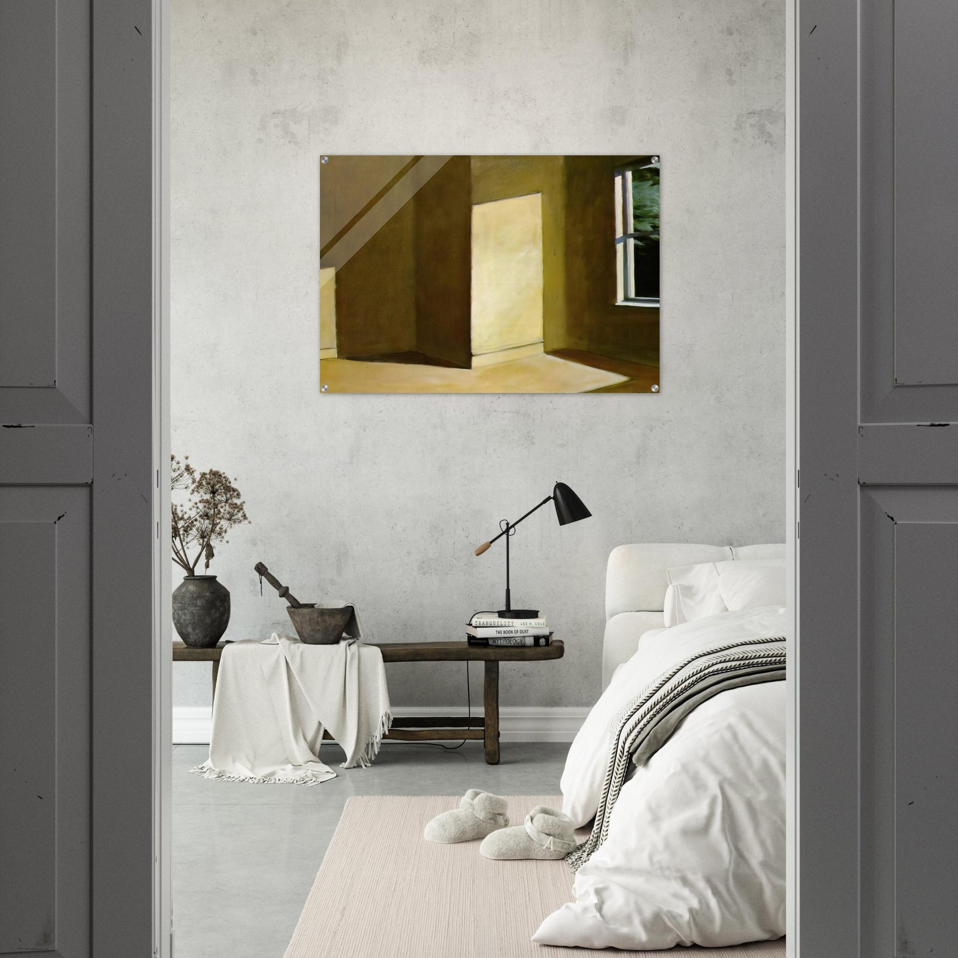Sun in an Empty Room - Edward Hopper Acrylic Print - 70x100 cm / 28x40″ inches