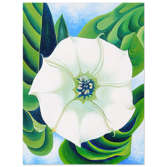 Georgia O'Keeffe - Jimson Weed Fine Art Poster