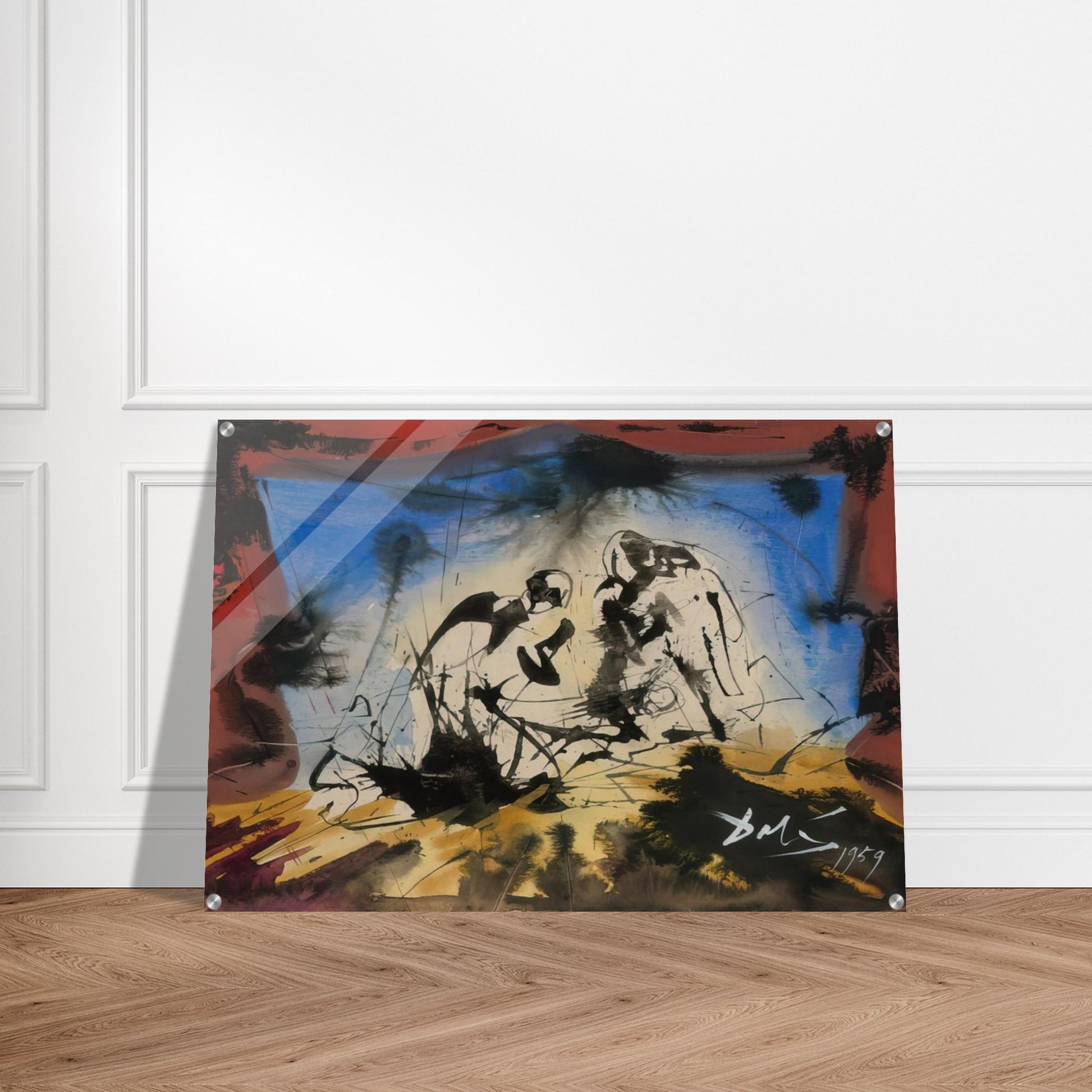NATIVITY 1959 - Salvador Dali Acrylic Print - 70x100 cm / 28x40″ inches | Salvador Dali Wall Art | Salvador Dali Prints