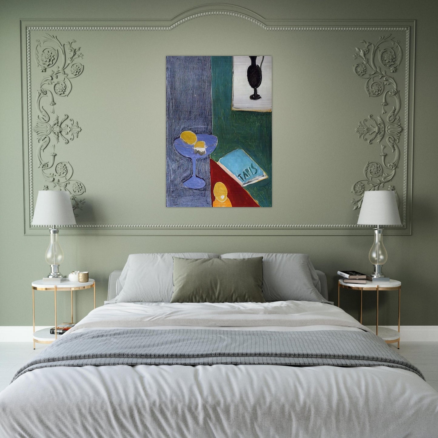 STILL LIFE 14 - Henri Matisse Brushed Aluminum Print - 70x100 cm / 28x40 inches | Henri Matisse Aluminum Print | Henri Matisse Prints