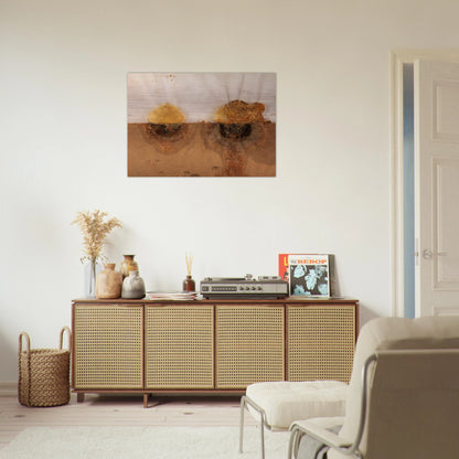 Small Landscape - 1968 - Dieter Roth Brushed Aluminum Print - 70x100 cm / 28x40 inches | Dieter Roth Aluminum Print | Dieter Roth Prints