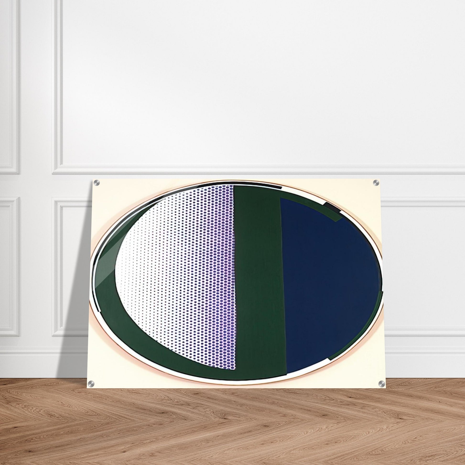 MIRROR 1972 - Roy Lichtenstein Acrylic Print - 70x100 cm / 28x40″ inches | Roy Lichtenstein Wall Art | Roy Lichtenstein Prints