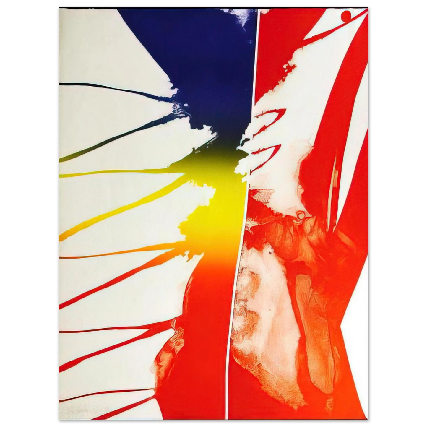 Paul Jenkins - Continental Divide  75x100 cm / 30x40inches Fine Art Poster