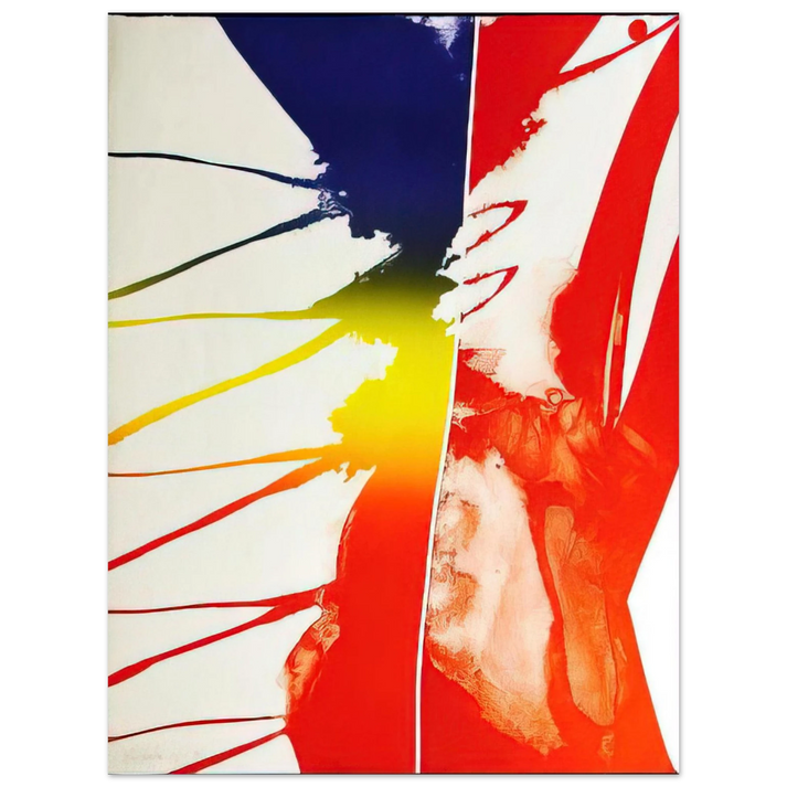 Paul Jenkins - Continental Divide  75x100 cm / 30x40inches Fine Art Poster