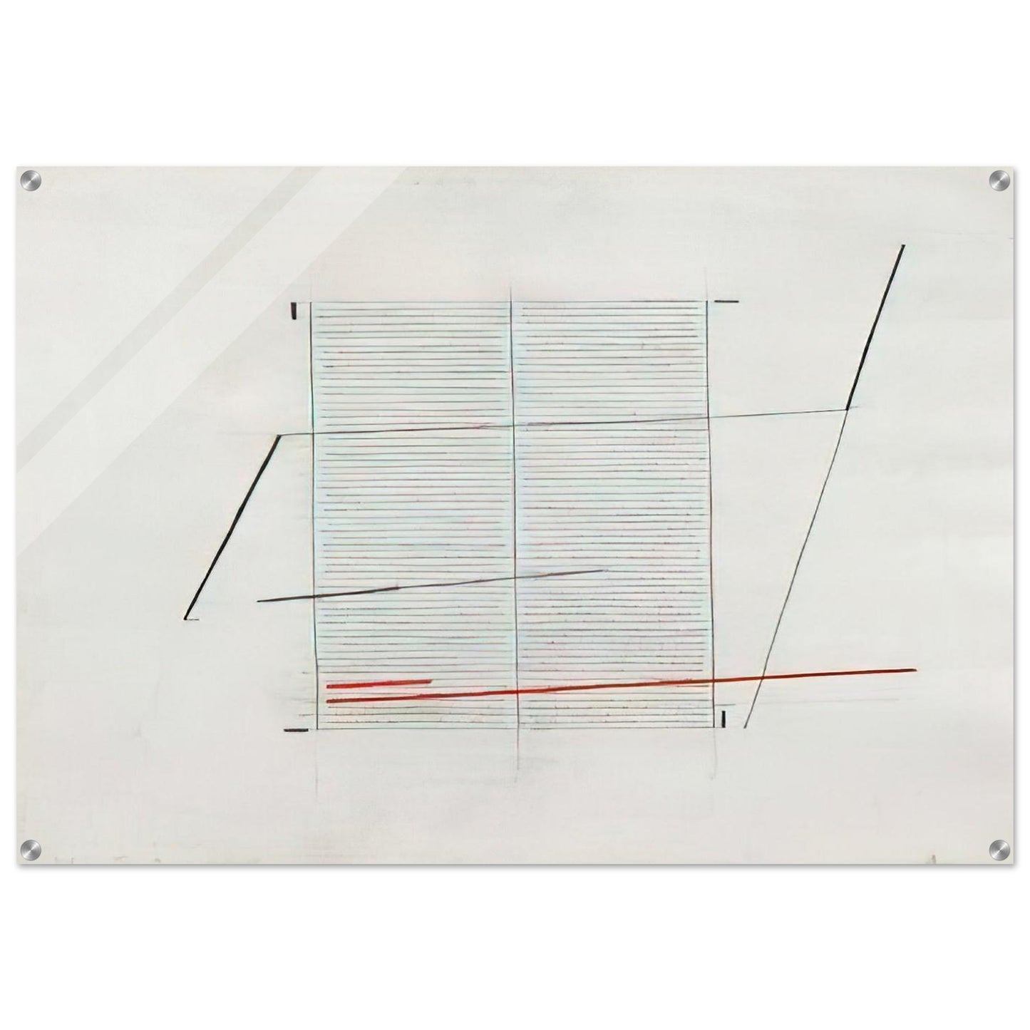 Acrilico K - 1979 - Bice Lazzari Acrylic Print - 70x100 cm / 28x40″ inches