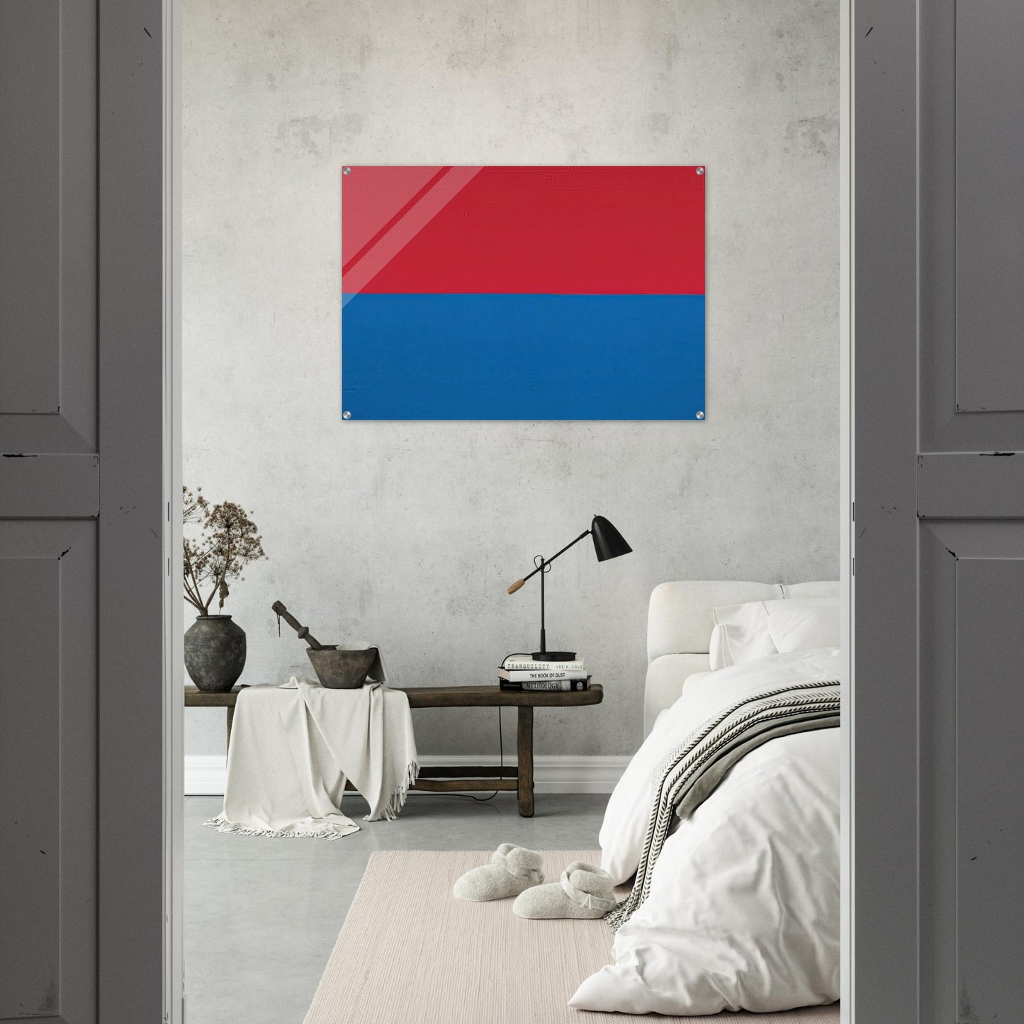 Untitled - Color Field Painting - Blinky Palermo Acrylic Print - 70x100 cm / 28x40″ inches