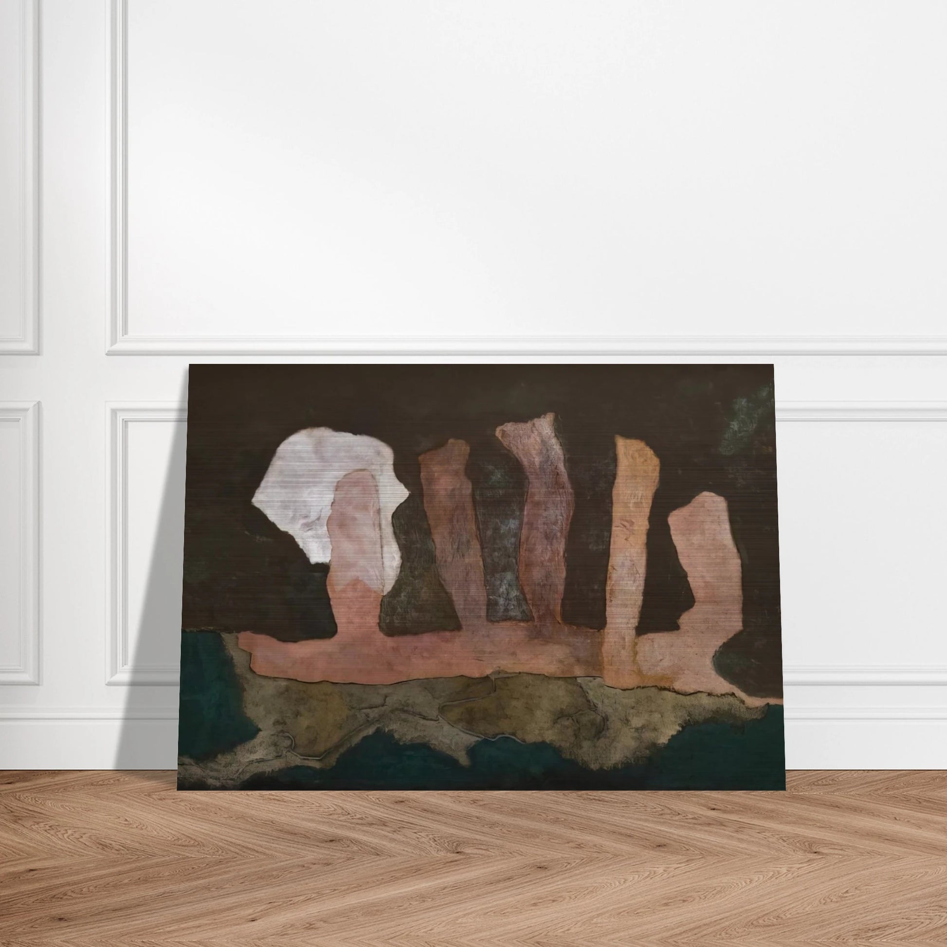 The Sacrifice - 1946 - Theodoros Stamos Brushed Aluminum Print - 70x100 cm / 28x40 inches | Theodoros Stamos Aluminum Print | Theodoros Stamos Prints