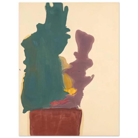 Helen Frankenthaler - Evil Spirit, 1963- Wall Art - 21x29.7 cm / 8x12" - Fine Art Poster-canvas - -